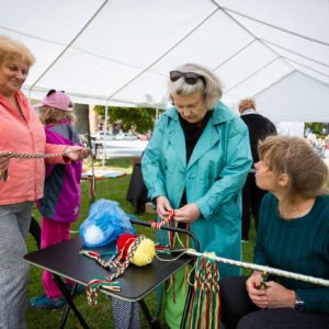 EDUKACIJŲ KIEMELIS Žagarės Vyšnių festivalio metu