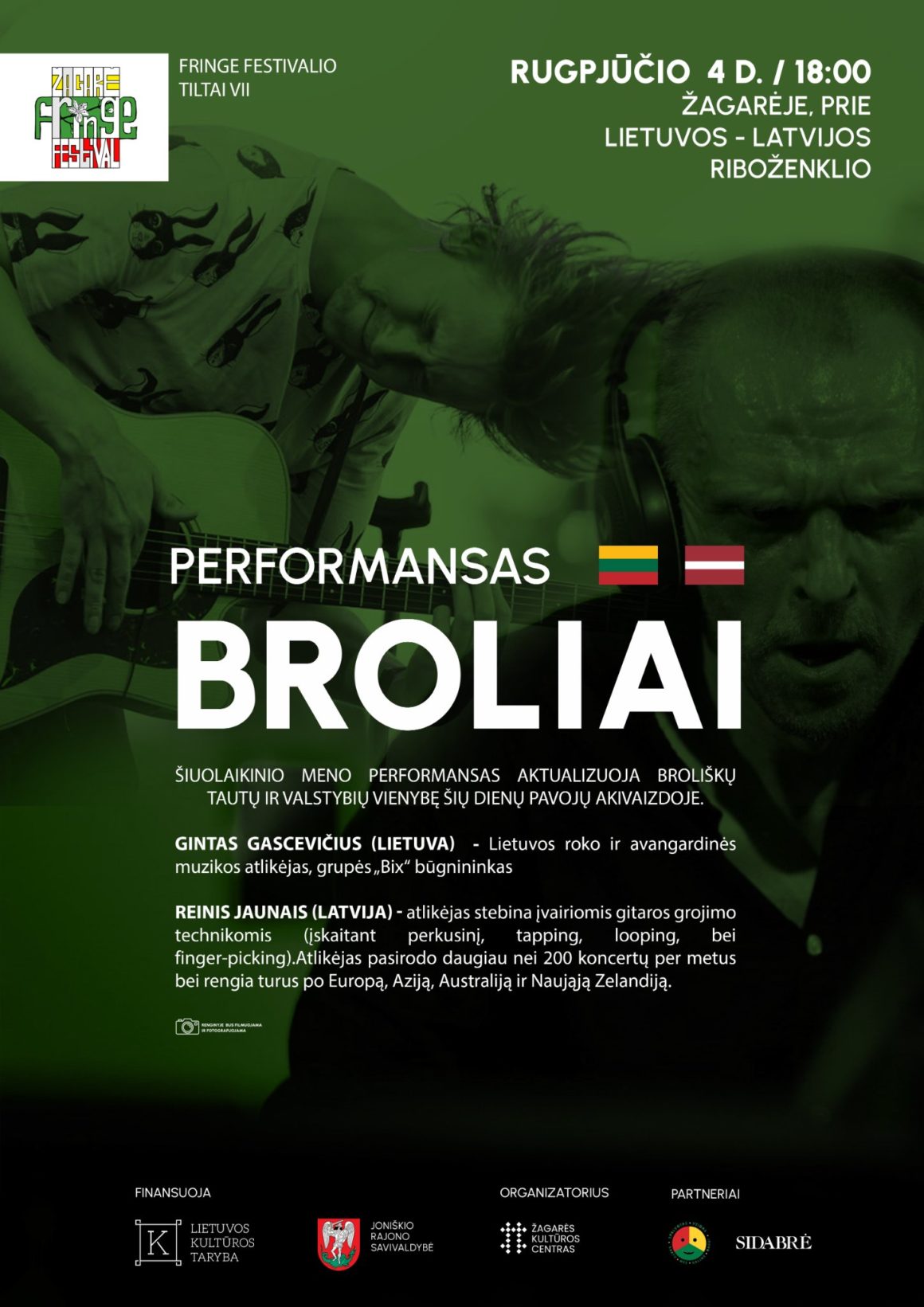 MUZIKINIS PERFORMANSAS „BROLIAI“