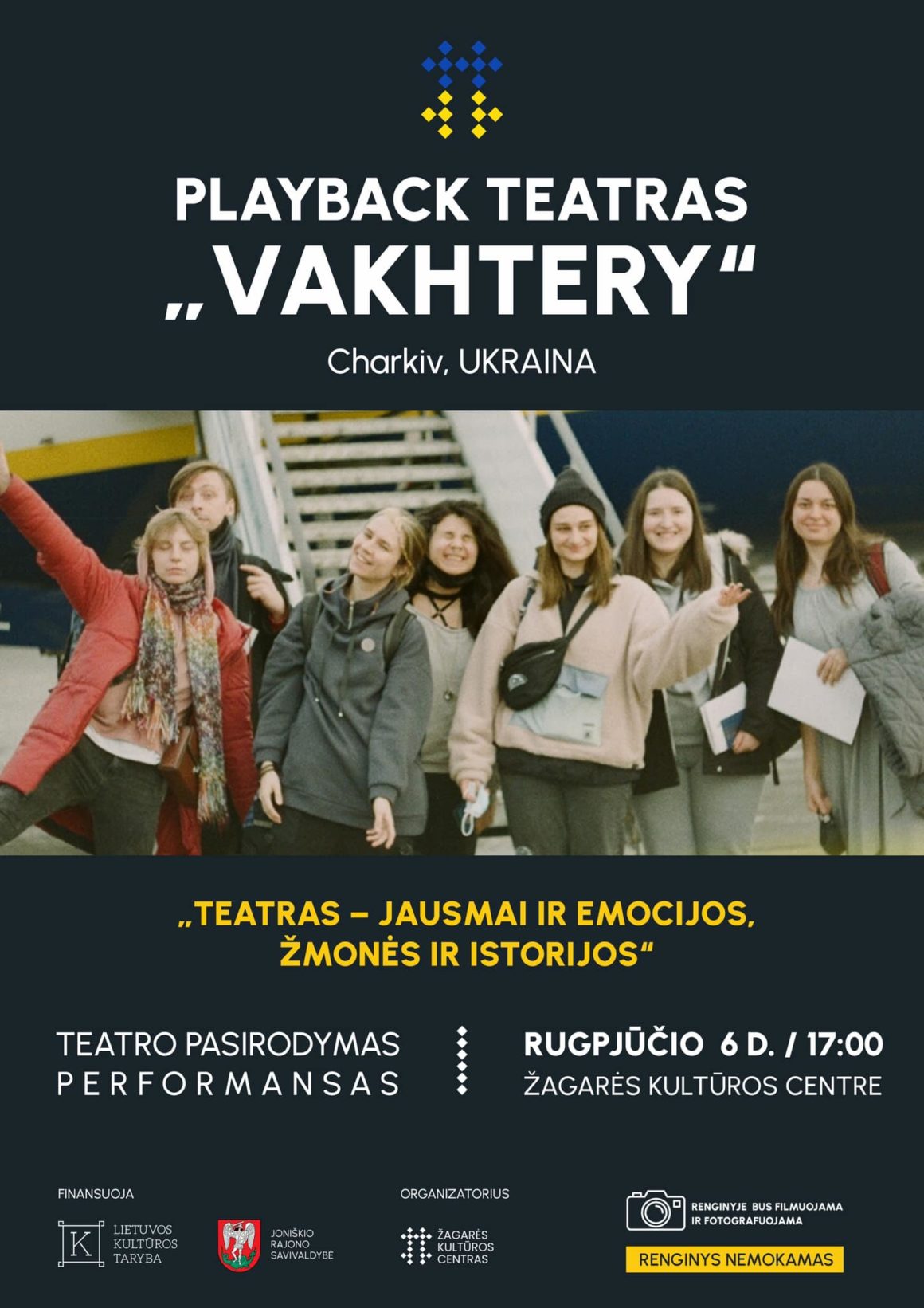 PLAYBACK TEATRAS „VAKHTERY“ (CHARKIVAS/UKRAINA)