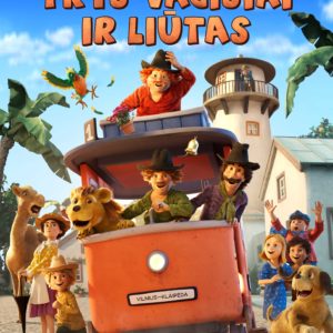 ANIMACINIS FILMAS „TRYS VAGIŠIAI IR LIŪTAS“