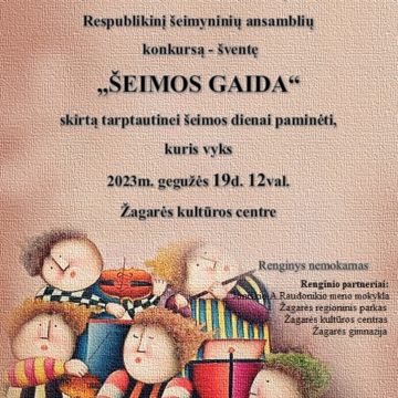 ŠEIMOS GAIDA / ŠEIMYNINIŲ ANSAMBLIŲ KONKURSAS – ŠVENTĖ