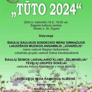 TŪTO 2024 / JOVARĖLIS / ŽELMENĖLIAI