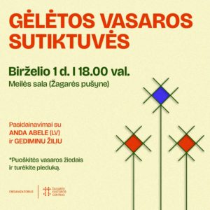 GĖLĖTOS VASAROS SUTIKTUVĖS / ANDA ABELE / GEDIMINAS ŽILYS