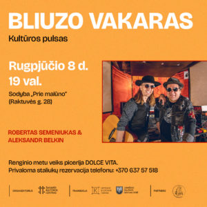 BLIUZO VAKARAS / ROBERTAS SEMENIUKAS & ALEKSANDR BELKIN