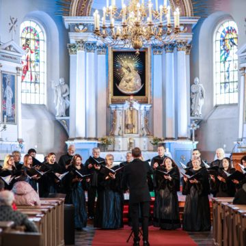 „POLIFONIJA“ – CHORINĖS MUZIKOS DOVANA ŽAGARĖS ŽIŪROVUI