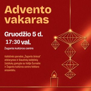 ADVENTO VAKARAS