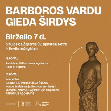 BARBOROS VARDU GIEDA ŠIRDYS