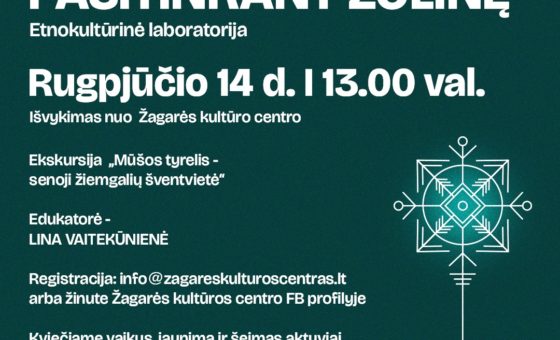 PASITINKANT ŽOLINĘ / LINA VAITEKŪNIENĖ / ŠAKNYS 2025