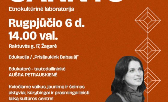 EDUKACIJA „PRISIJAUKINK BABAUŠĮ“ / AUŠRA PETRAUSKIENĖ / ŠAKNYS 2025
