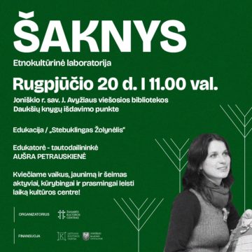 EDUKACIJA „STEBUKLINGAS ŽOLYNĖLIS“ / AUŠRA PETRAUSKIENĖ / ŠAKNYS 2025
