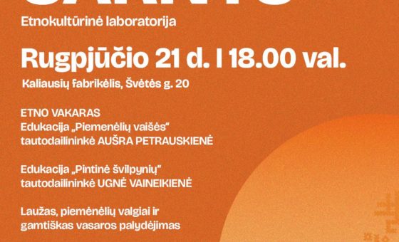 ETNO VAKARAS / AUŠRA PETRAUSKIENĖ / UGNĖ VAINEIKIENĖ / ŠAKNYS 2025