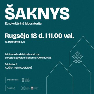 EDUKACIJA „NAMINUKAS” / AUŠRA PETRAUSKIENĖ / ŠAKNYS 2025