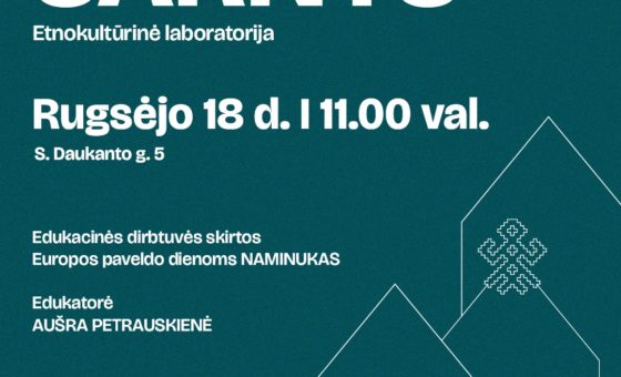 EDUKACIJA „NAMINUKAS” / AUŠRA PETRAUSKIENĖ / ŠAKNYS 2025