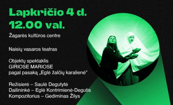 NAISIŲ VASAROS TEATRAS „GIRIOSE MARIOSE“ / VAIDINTUVĖ 2025
