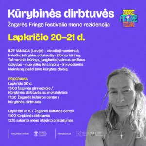 582953289_1285860300249293_1607743567327071340_n ŽIBINTO KŪRIMAS / ŽAGARĖS FRINGE FESTIVALIO MENO REZIDENCIJA 2025