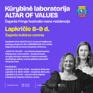 ZKC_rez2_single VERTYBIŲ ALTORIUS (ALTAIR OF VALUES) / ŽAGARĖS FRINGE FESTIVALIO MENO REZIDENCIJA 2025