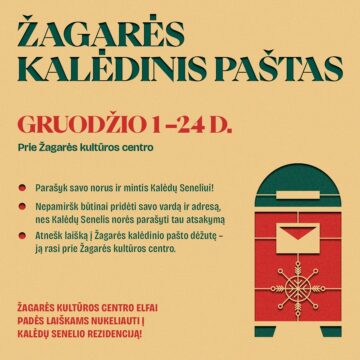 ŽAGARĖS KALĖDINIS PAŠTAS