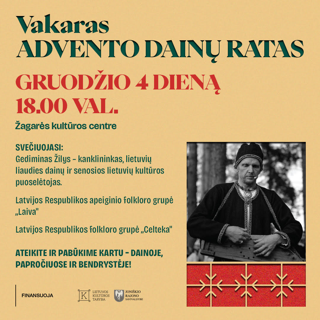 advento dainu ratas ADVENTO DAINŲ RATAS