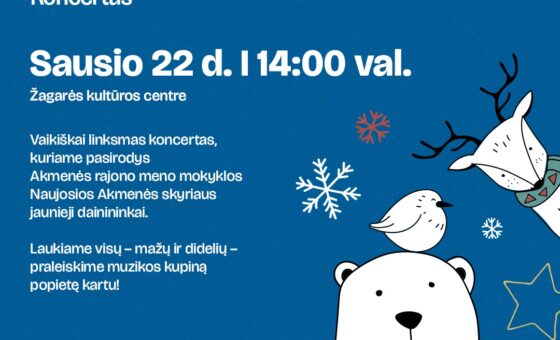 KONCERTAS „ŽIEMOS IŠDAIGOS“