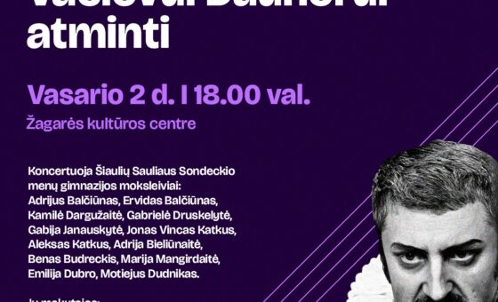 VAKARAS VACLOVUI DAUNORUI ATMINTI