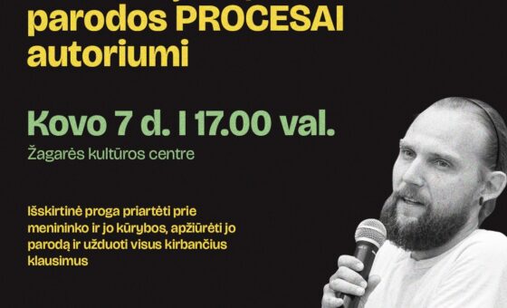 SUSITIKIMAS SU DAILININKU BENU ALEJŪNU / PROCESAI