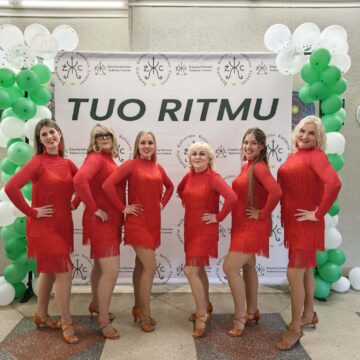 „SAGERA“ ŠOKIŲ FESTIVALYJE ŽEMAIČIŲ KALVARIJOJE