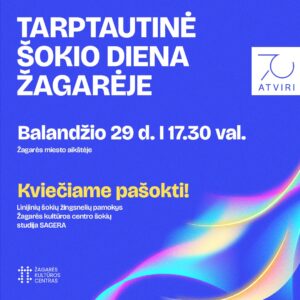 TARPTAUTINĖ ŠOKIO DIENA ŽAGARĖJE