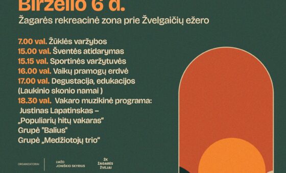 „TAI SKAMBĖS GIRIA“ / MEDŽIOTOJŲ IR ŽVEJŲ ŠVENTĖ