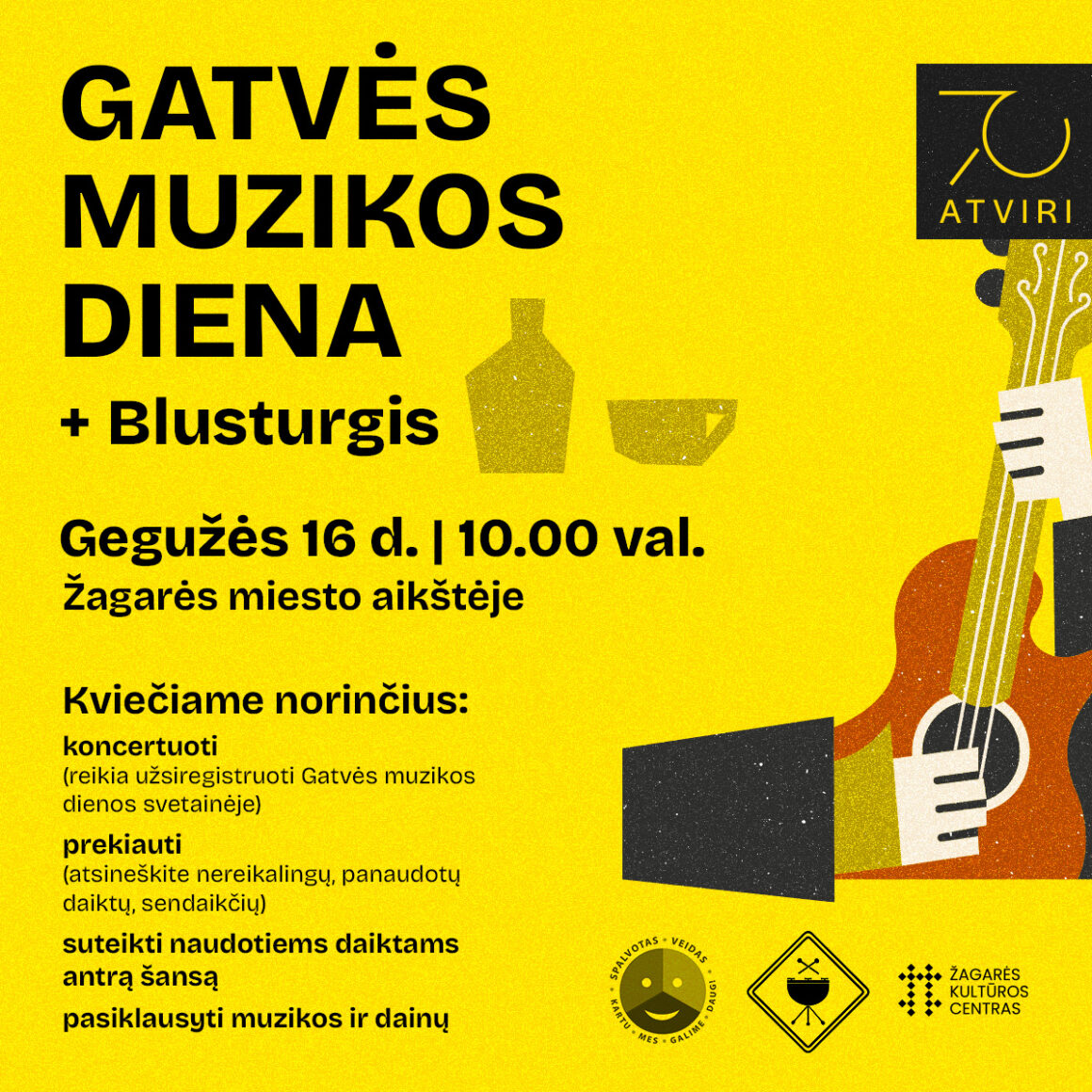 GATVĖS MUZIKOS DIENA + BLUSTURGIS