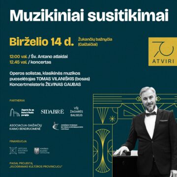 MUZIKINIAI SUSITIKIMAI / TOMAS VILANIŠKIS