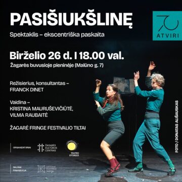 PASIŠIUKŠLINĘ / SPEKTAKLIS – EKSCENTRIŠKA PASKAITA