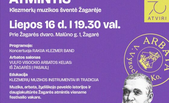 725742887_2206164433496216_7946613316426217979_n „SKAMBANTI ŽAGARĖS ATMINTIS“ / KLEZMERIŲ MUZIKOS ŠVENTĖ