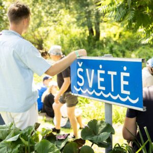 01 PAGRINDINE FOTO ŽYGIS ŠVĖTĖS DUGNU IR TILTO GALERIJOS ATIDARYMAS / ŽAGARĖS VYŠNIŲ FESTIVALIS 2026