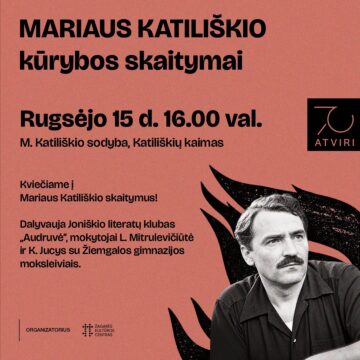 MARIAUS KATILIŠKIO KŪRYBOS SKAITYMAI