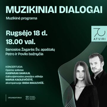 MUZIKINIAI DIALOGAI / MARIJA KACILEVIČIŪTĖ & KASPARAS DAMULIS