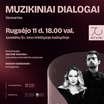 MUZIKINIAI DIALOGAI / GINTARĖ RAMANA & VARDAN GEODAKIAN