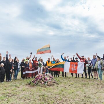 BALTŲ VIENYBĖS ŽYGIS DVIRAČIAIS / DOBELE-ŽAGARĖ