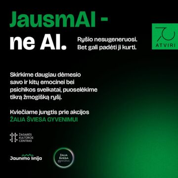 ŽALIA ŠVIESA GYVENIMUI