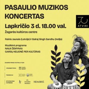 862751593_1570811391740288_8570592591692108416_n PASAULIO MUZIKOS KONCERTAS / REINIS JAUNAIS & BALRAJ SINGH SANDHU