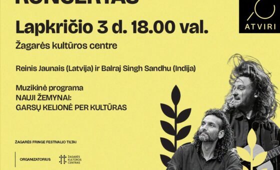 862751593_1570811391740288_8570592591692108416_n PASAULIO MUZIKOS KONCERTAS / REINIS JAUNAIS & BALRAJ SINGH SANDHU